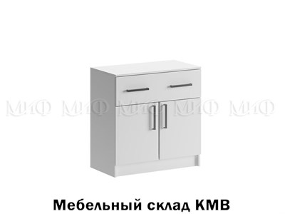 Комод Бася с ящиком и 2-мя дверьми (белый) - фото 15860