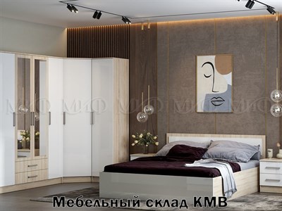 Модульная спальня мартина вариант 1 мебельный склад кмв