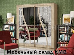 Шкаф купе Элегант 2 сонома фабрика миф