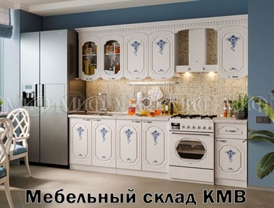 Купить кухня лиза синий цветок фабрика миф мебельскладкмв.рф
