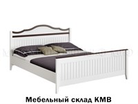 Кровать вояж белый матовый мдф мебельный склад кмв