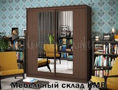 Шкаф купе элегант 3 венге миф