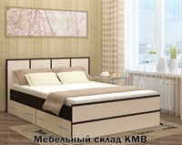 Купить двуспальная кровать Сакура 1600*2000 1,6*2,0 мебельный склад кмв