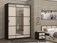 Шкаф-купе Сакура 1,5 метра фабрика МИФ купить мебельный склад кмв