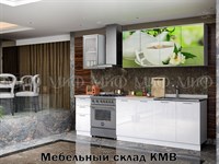 Купить кухню зеленый чай 2 метра белый фабрика миф мебельскладкмв.рф